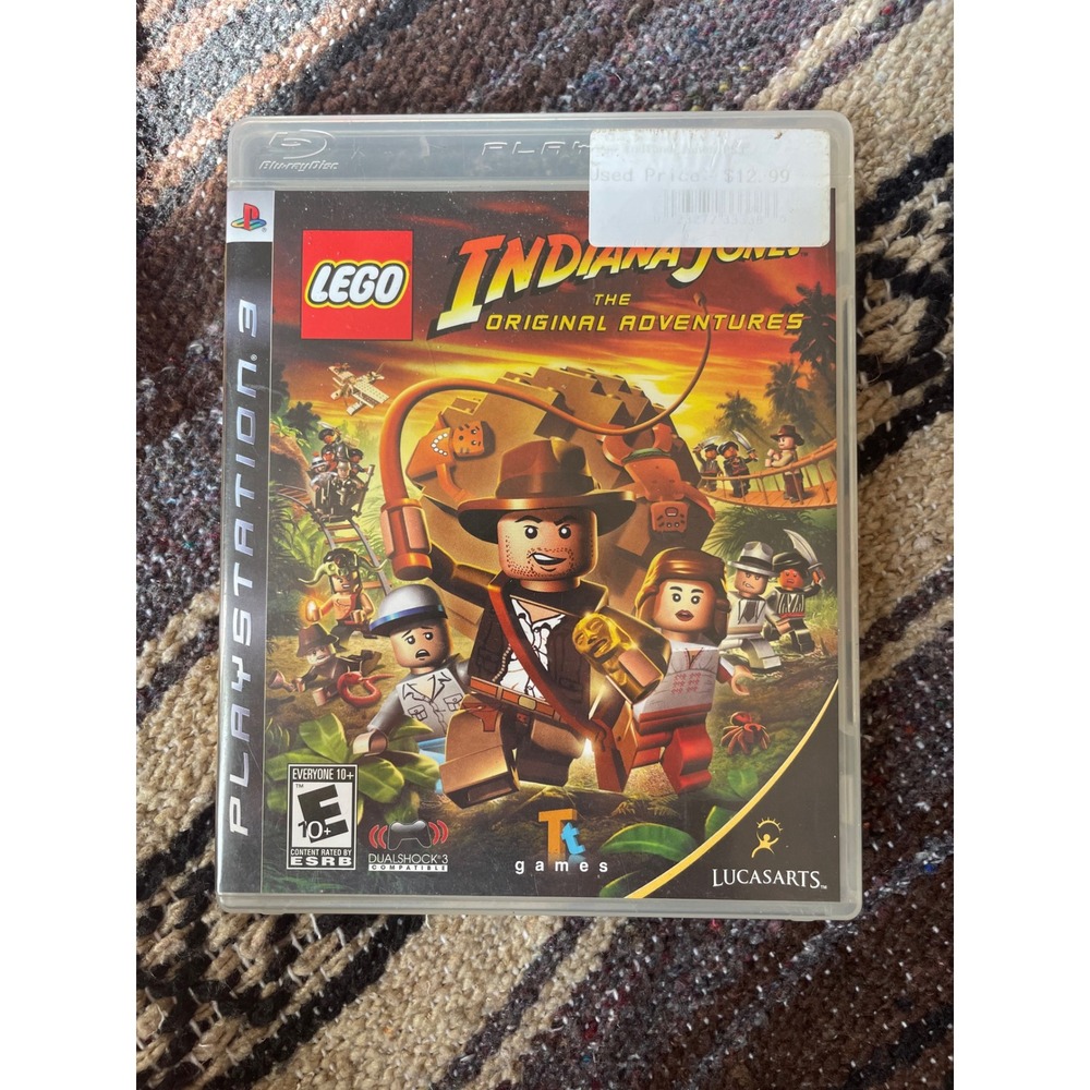 LEGO Indiana Jones The Original‎ Adventures PlayStation 3 PS3 Video Game